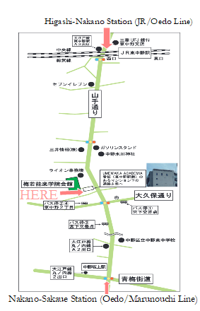 Umewaka Map